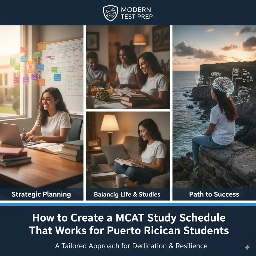 How to Create a MCAT Study Schedule That Works for Puerto Rican Students